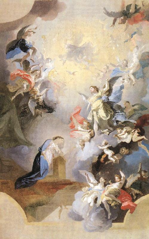 MAULBERTSCH, Franz Anton Annunciation (study) sg